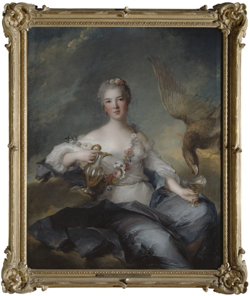 Герцогиня Шартрская (1726-1759) в роли Гебы