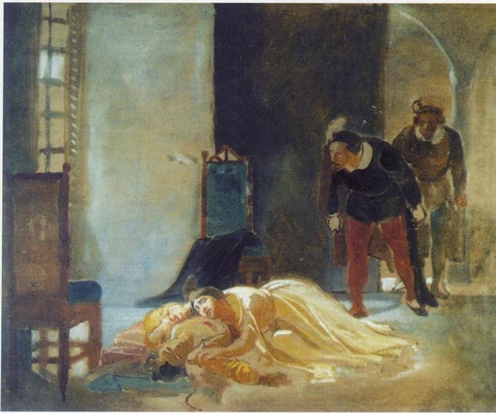 Смерть «Имельды» Ламбертацци, 1860 - Николай Ге