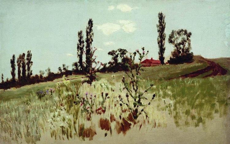 Тополя, ок. 1874 - Архип Куинджи