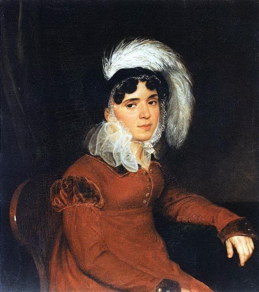 Портрет М. А. Кикиной, 1821 - 1822 - Карл Брюллов