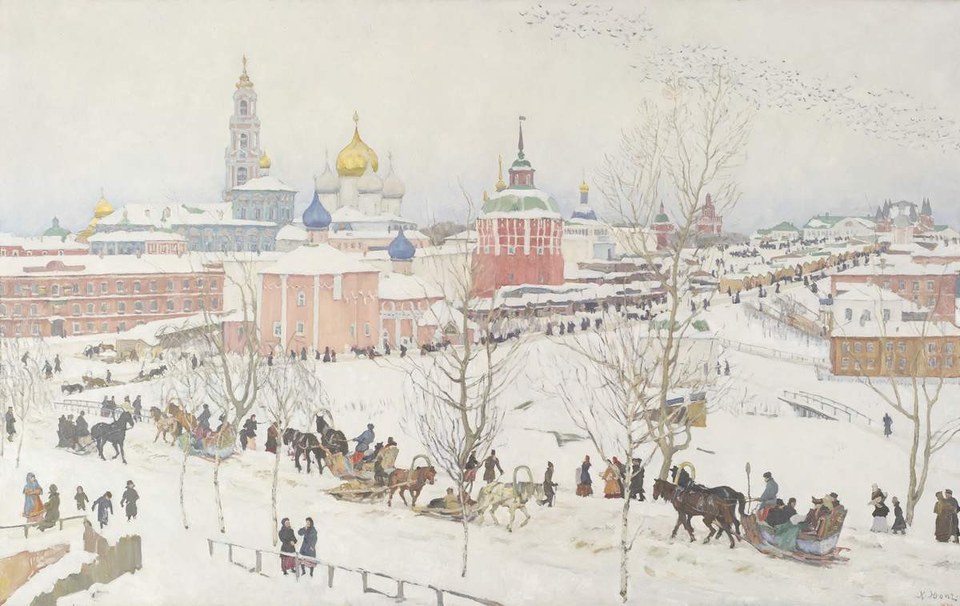 Троицкая Лавра зимой