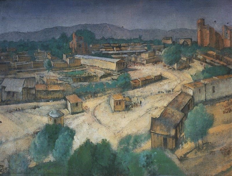 Вид Самарканда. 1921
