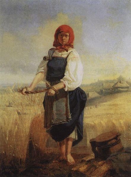 Жнец, 1867 - Виктор Васнецов