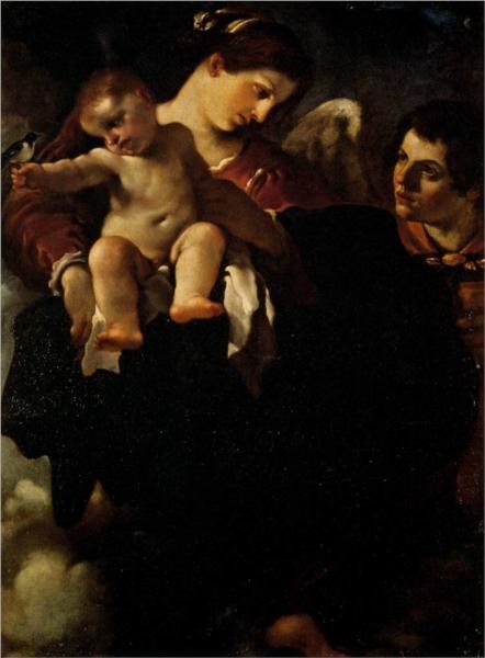 Мадонна с ласточкой, 1620