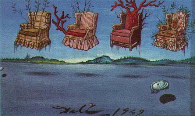 Четыре кресла в небе, 1949