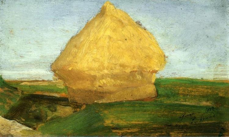 Стог сена, 1882