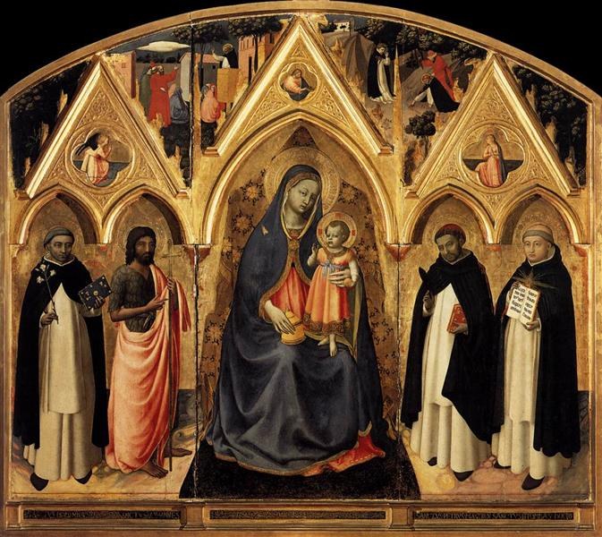 Алтарь святого мученика Петра, 1427 - 1428 - Фра Анджелико