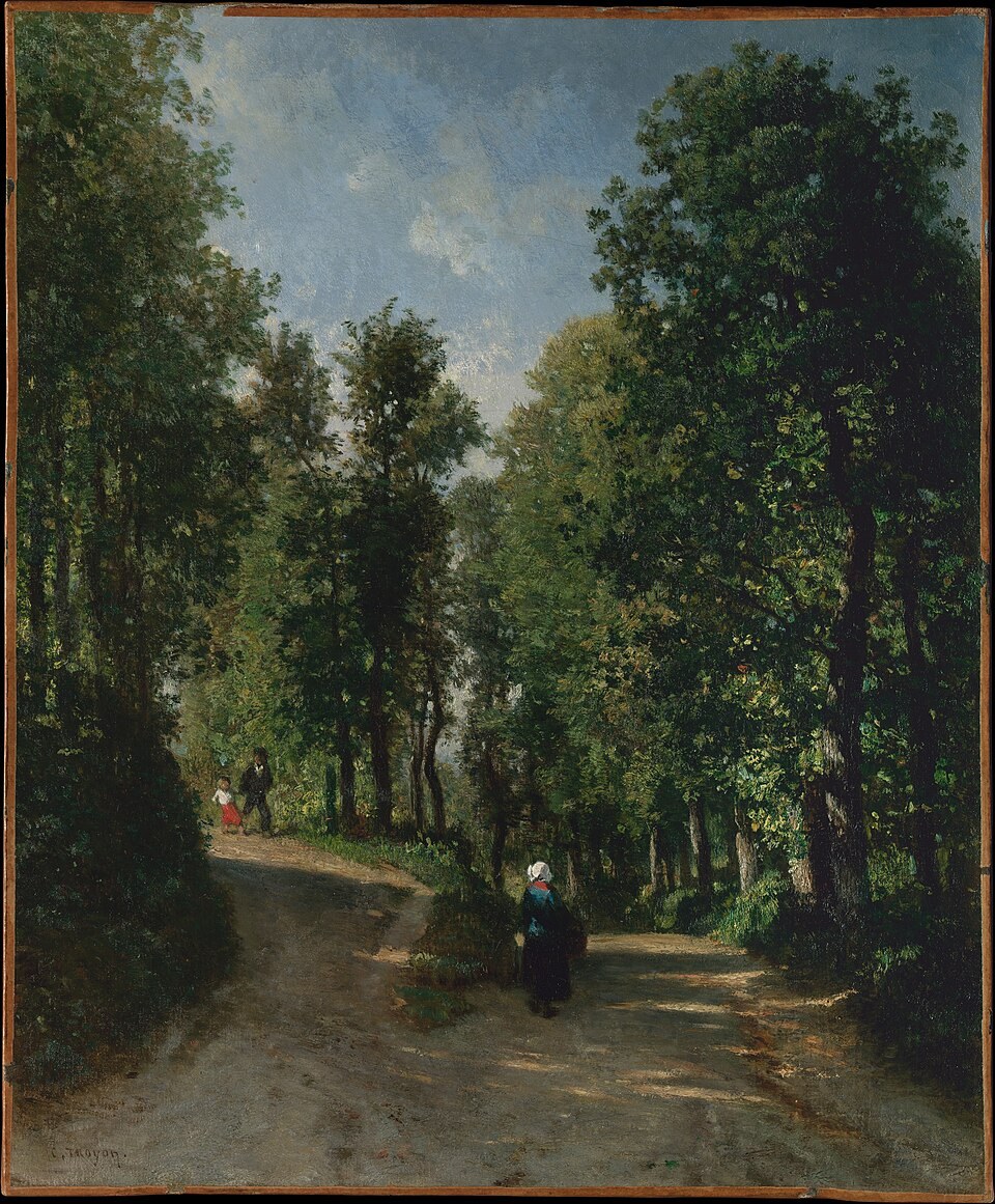 Дорога в лесу