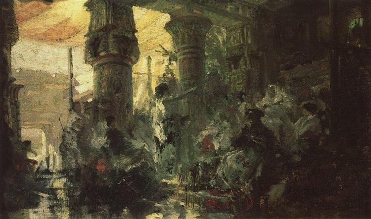 Блудный сын, 1874 - Василий Поленов