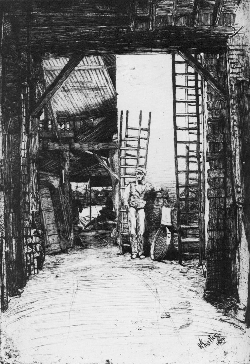 Известняк, 1859 - Джеймс Макнил Уистлер
