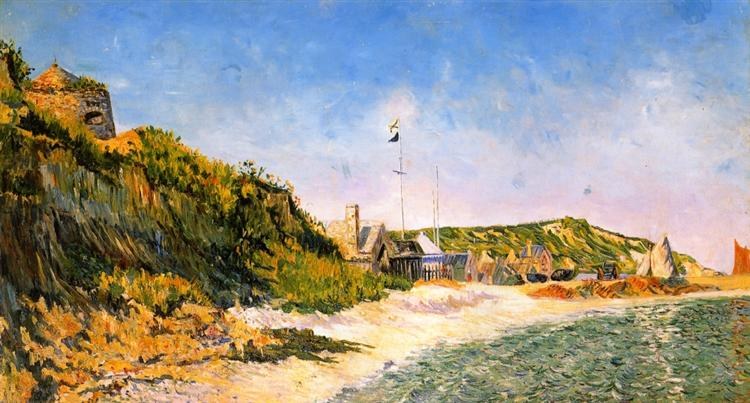 Порт-ан-Бессен, Пляж, 1883