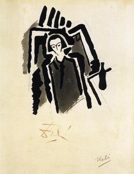 Автопортрет, 1923
