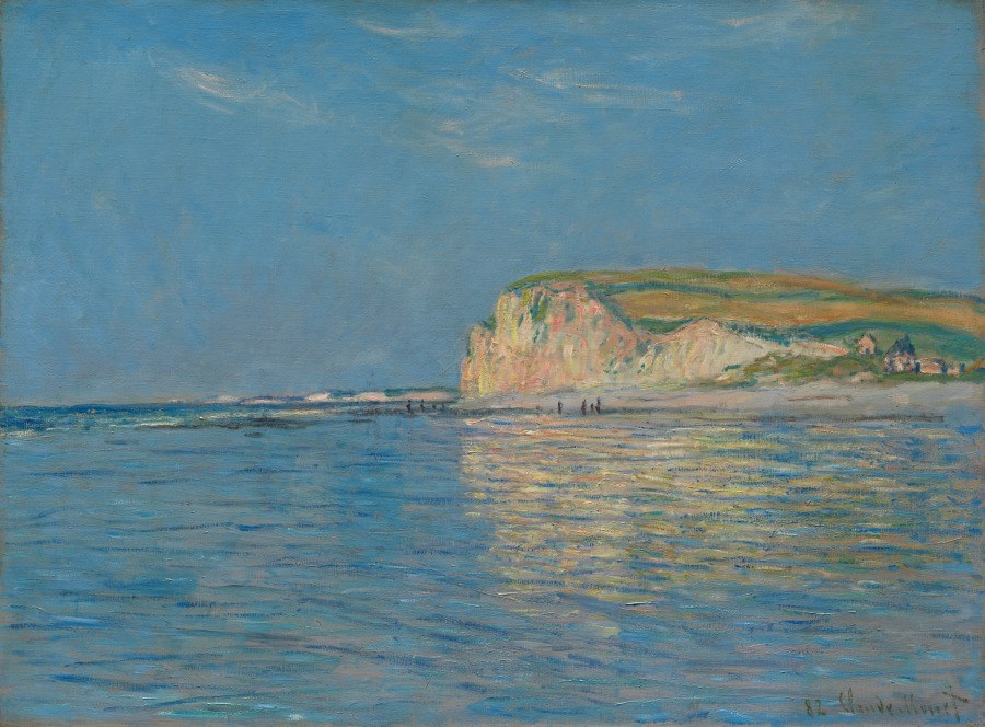 Отлив в Пурвиле, недалеко от Дьеппа, 1882 г.