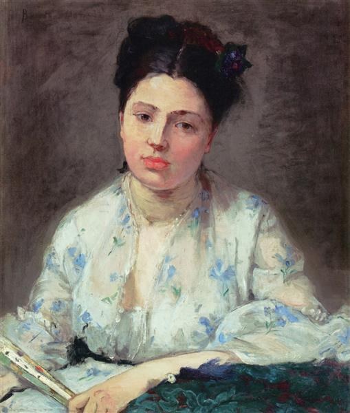 Молодая женщина, 1871
