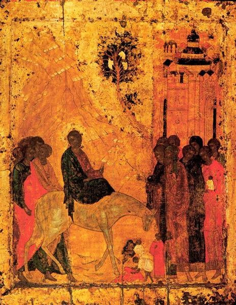 Вход Господень в Иерусалим, 1405