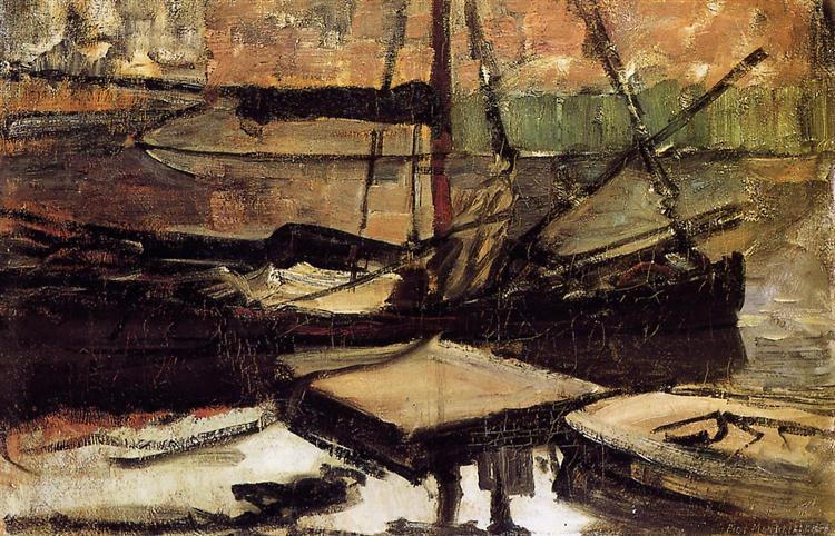 Пришвартованные корабли Солнце, 1899