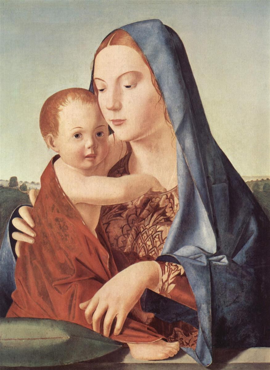 Мадонна с Младенцем (Мадонна Бенсон), 1465 - 1470