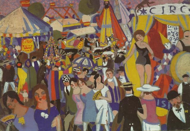 Фестиваль Санта-Креуса в Фигерасе. Цирк, 1921