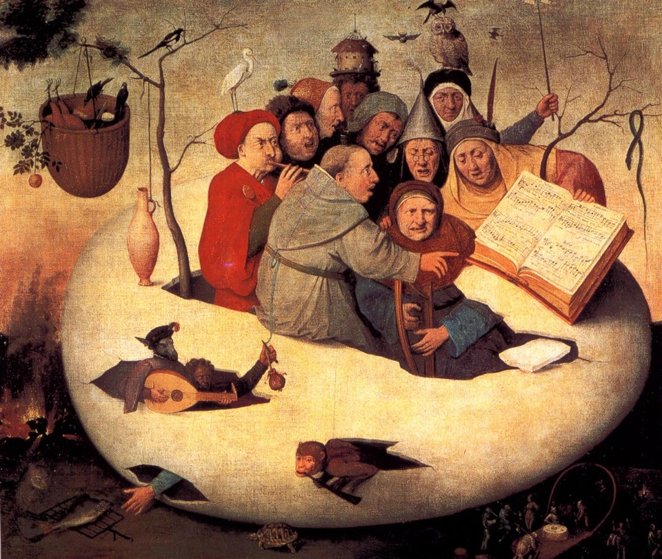 Концерт в яйце, 1475 - 1480