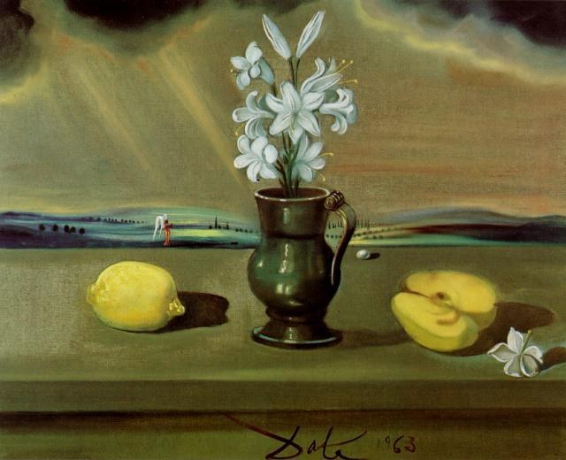 Без названия (Натюрморт с лилиями), 1963
