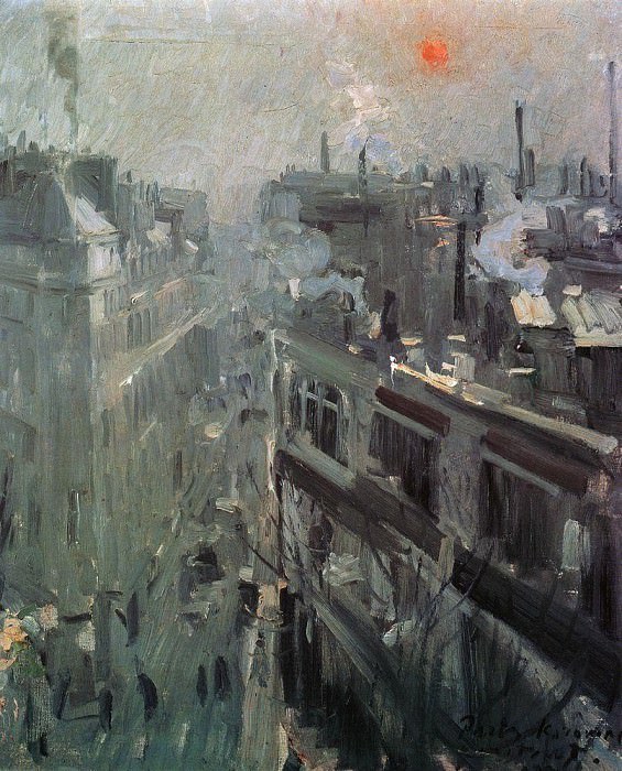 Париж. Утро. 1906