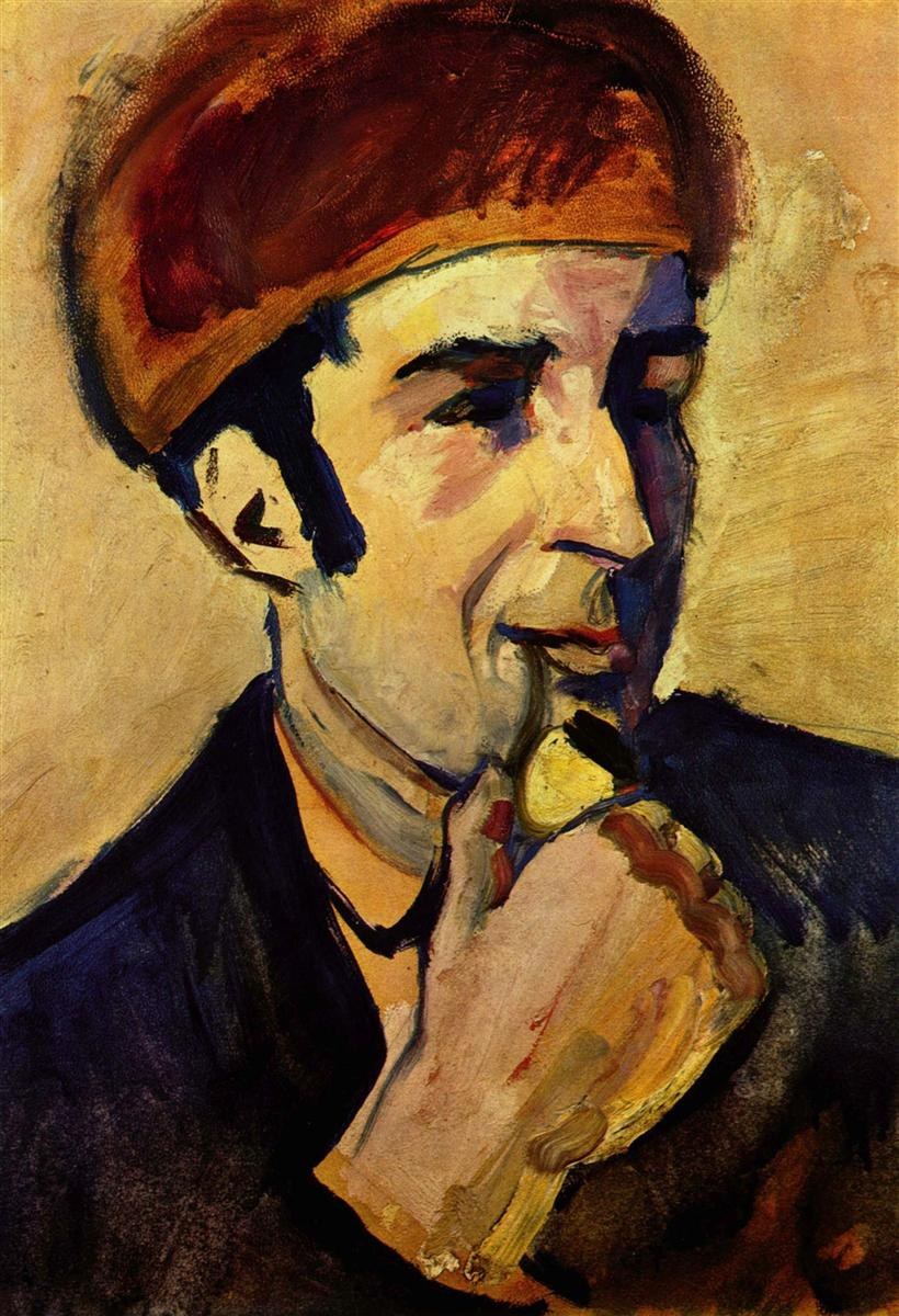 Портрет Франца Марка, 1910