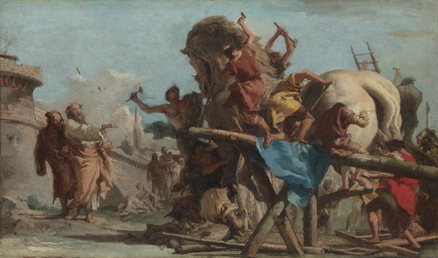 Строительство Троянского коня, 1760