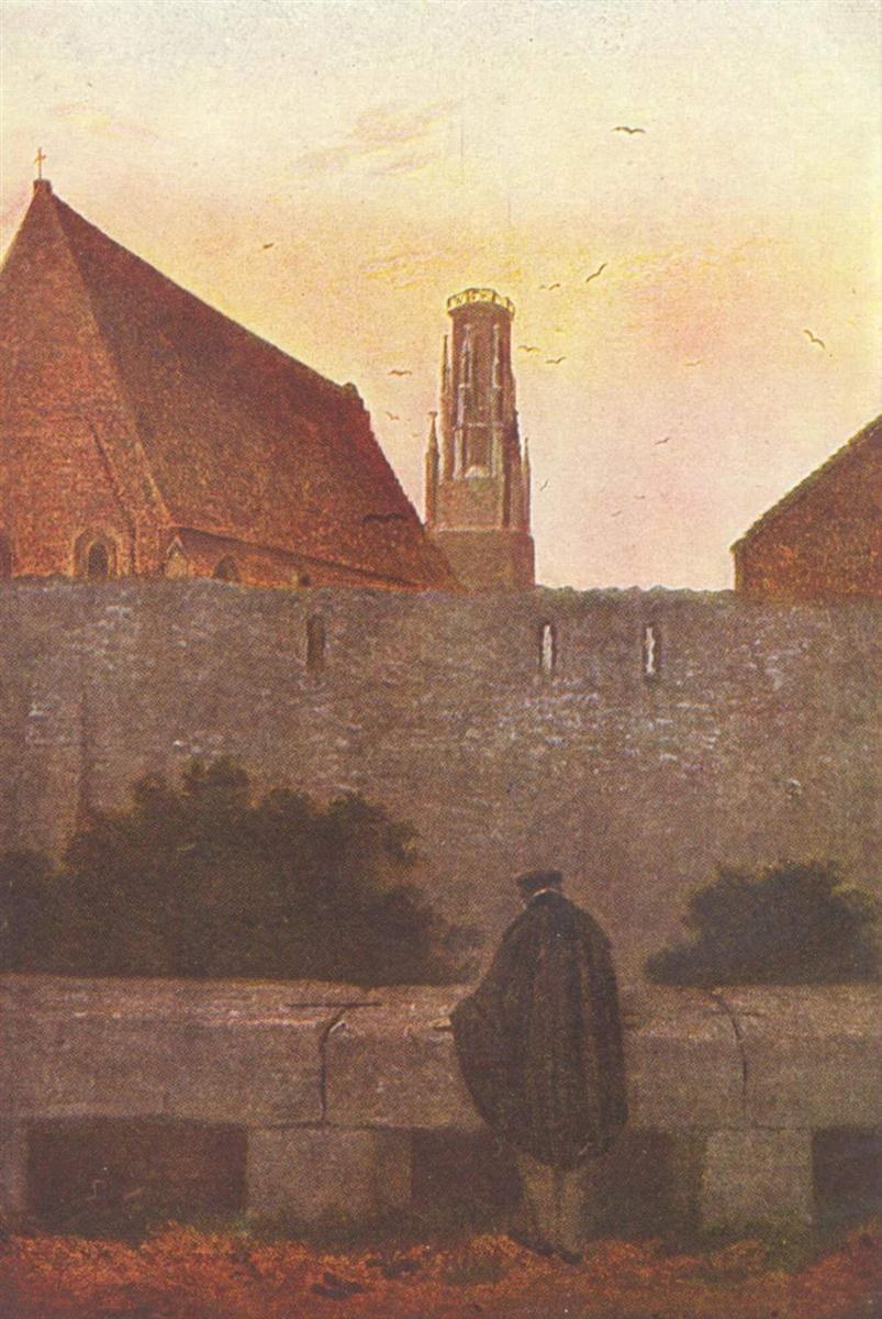 У городской стены, 1800
