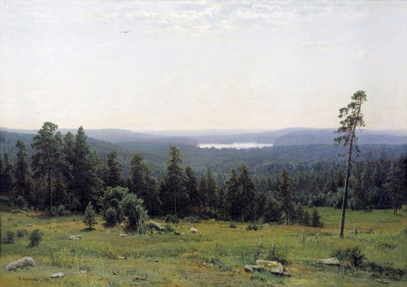 Лесные дали 1884 112х164