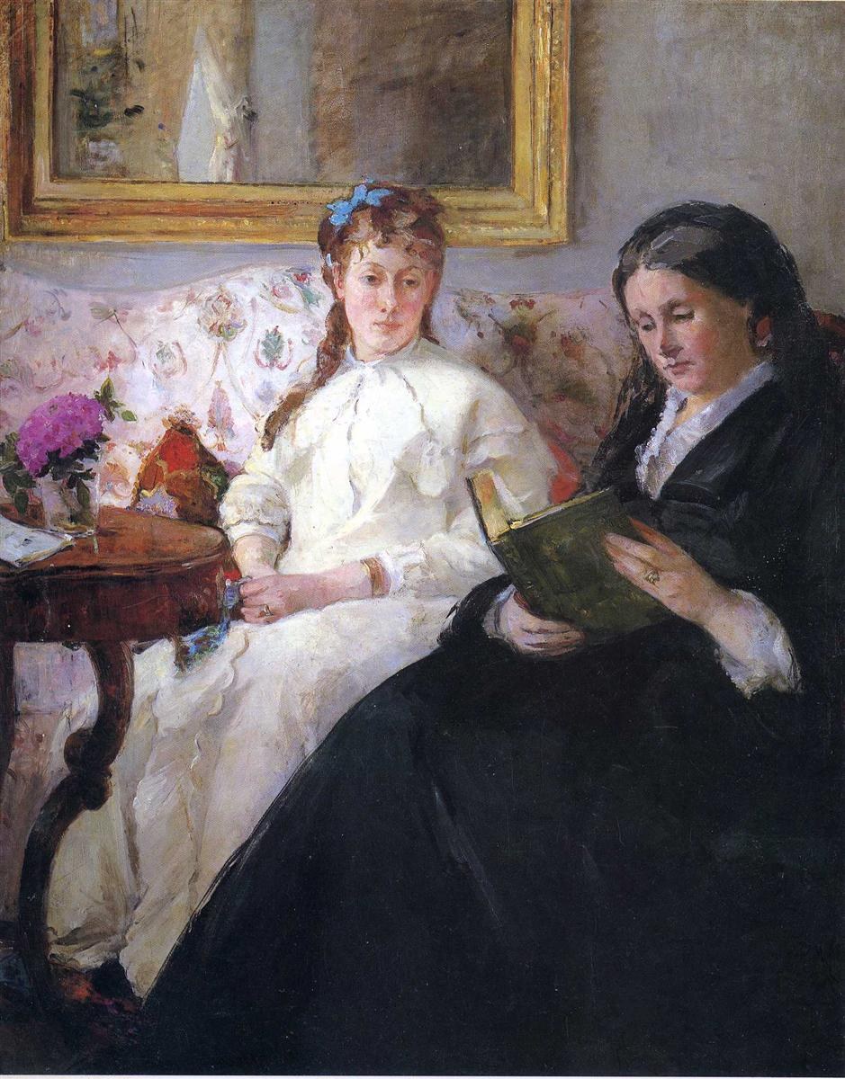 Портрет матери и сестры художника, 1869 - 1870