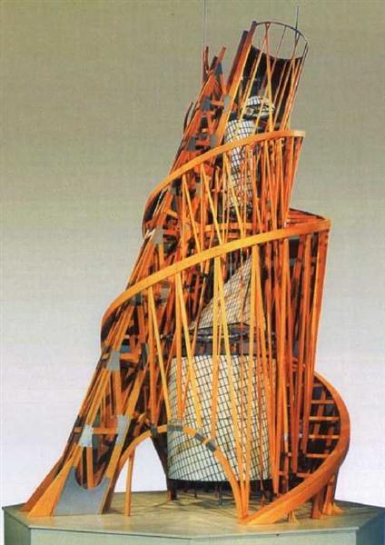 Модель памятника III Интернационала, 1919 - 1920 - Владимир Татлин