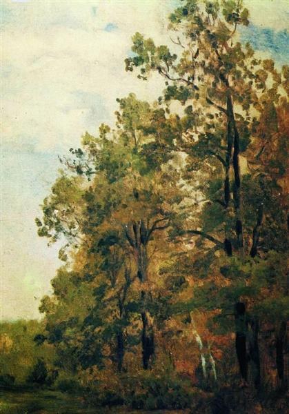 Опушка леса, c.1882