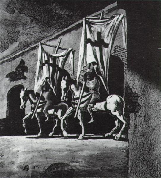 Двое на кресте, 1942