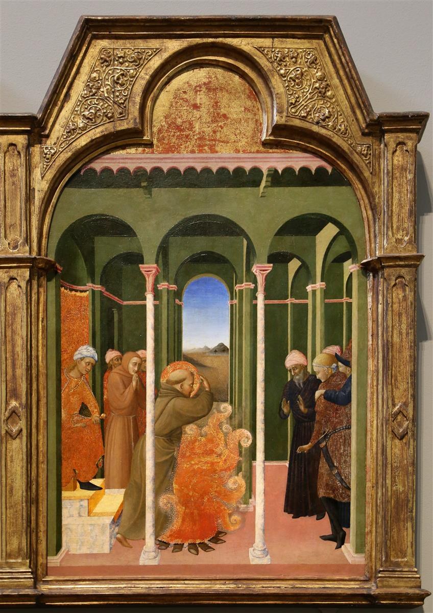 Полиптих Сансеполькро (фрагмент), c.1437 - c.1444 - Иль Сассетта (Стефано ди Джованни)