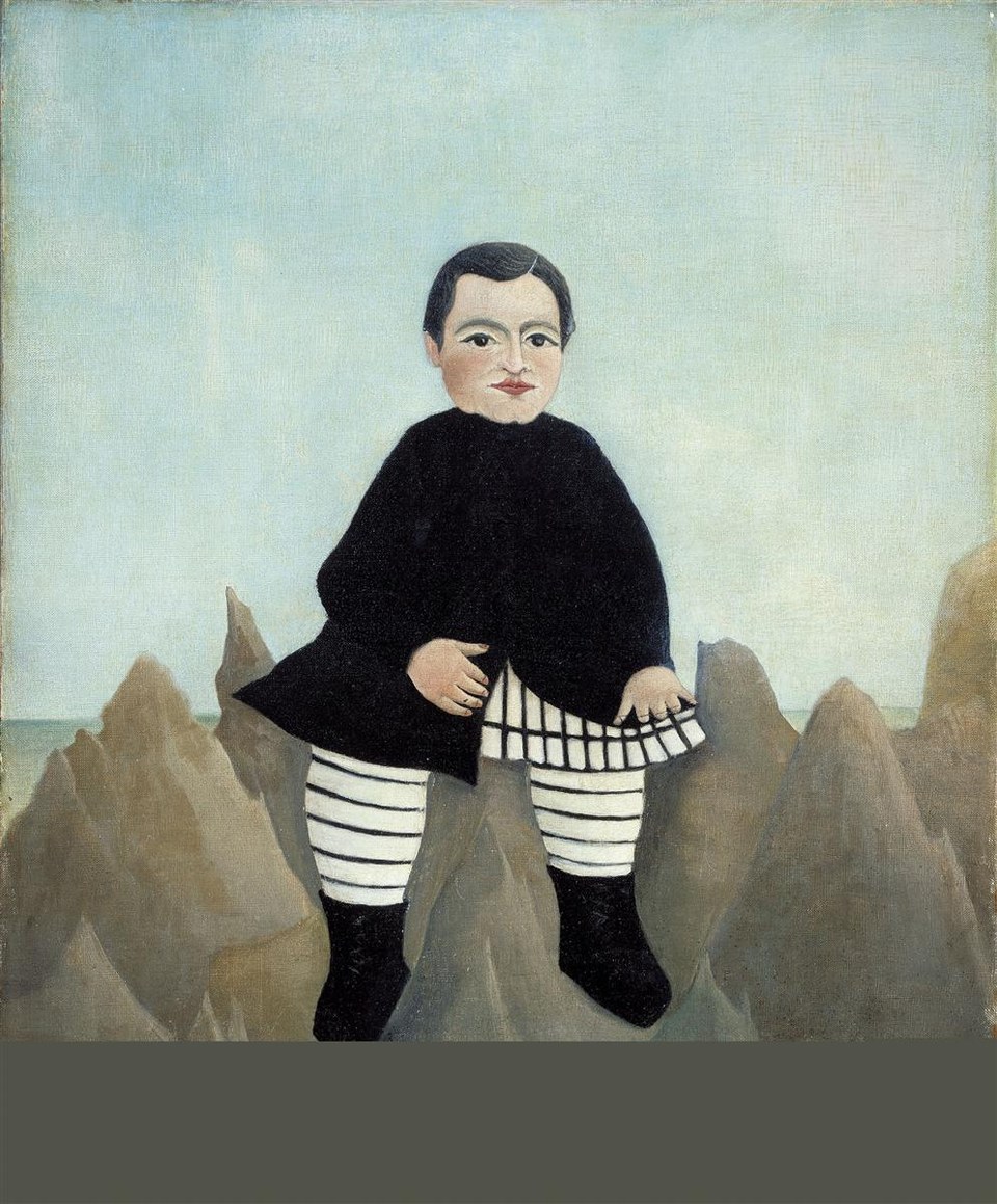 Мальчик на камнях, 1895