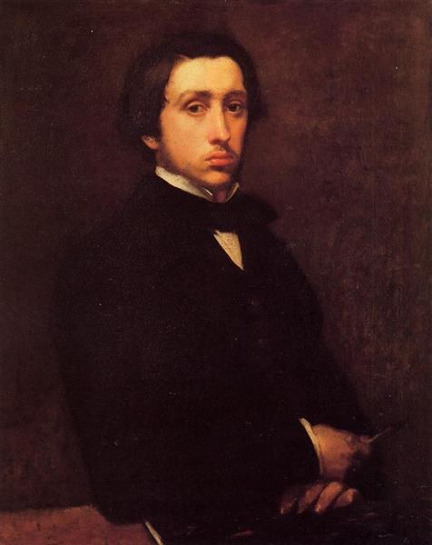 Автопортрет, 1855