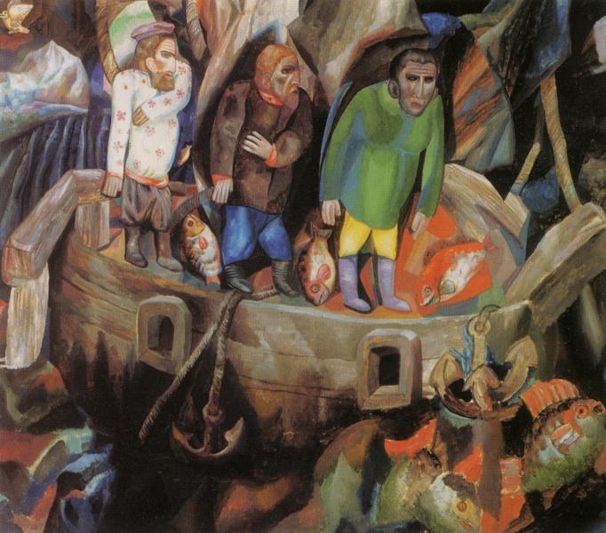 Запад и Восток, 1912 - 1913 - Павел Филонов