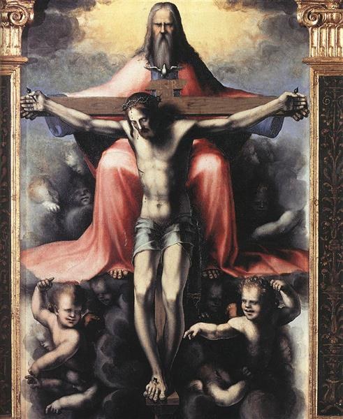 Троицкий триптих (фрагмент), c.1513