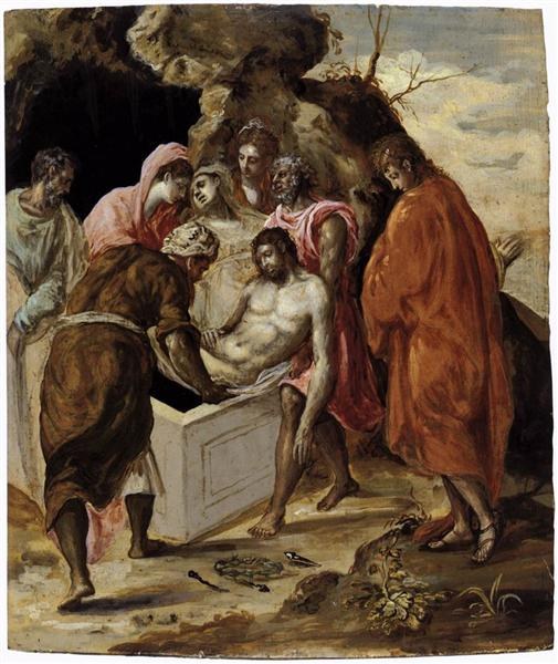 Положение в гробницу, c.1575