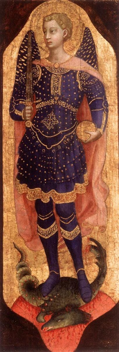 Святой Михаил, 1423 - 1424 - Фра Анджелико