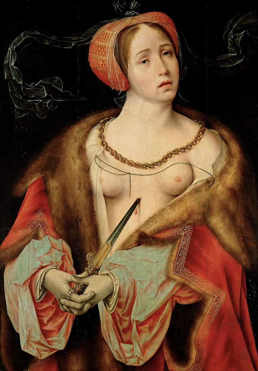 Смерть Лукреции, c.1520 - c.1525 - Йоос ван Клев