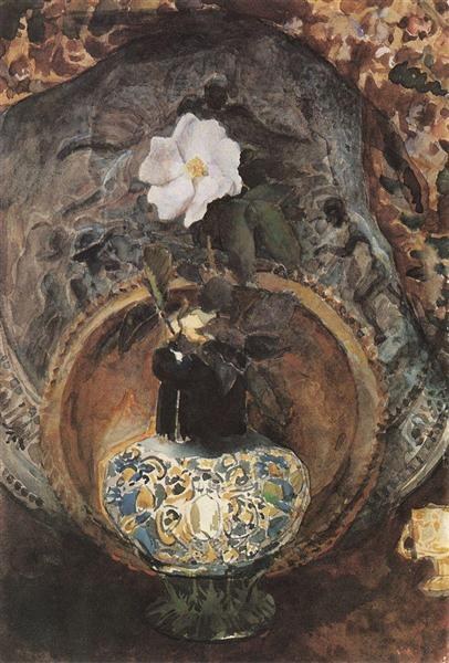 Шиповник, 1884 - Михаил Врубель