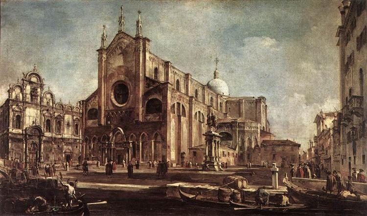 Кампо Санти Джованни и Паоло, 1762 - 1763