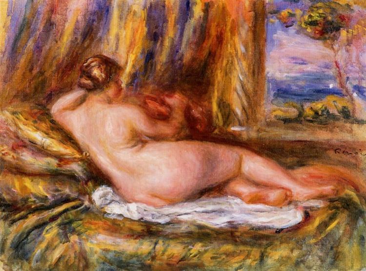 Лежащая обнаженная, 1850 - 1860
