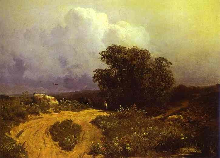 Перед грозой, 1868