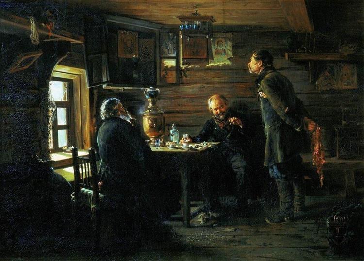 Вееры соловьев, 1872 - 1873 - Владимир Маковский