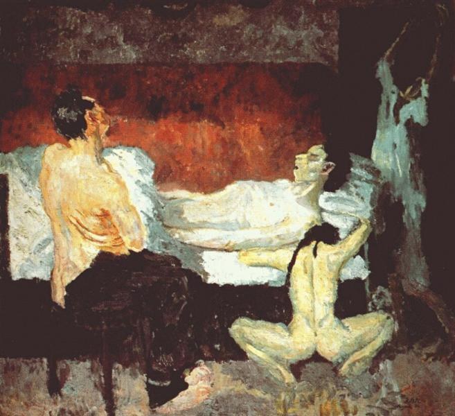 Великая сцена агонии, 1906 - Макс Бекманн