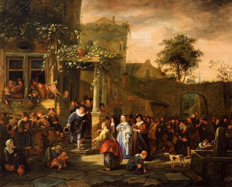 Деревенская свадьба, 1653