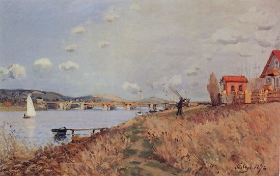 Мост в Аржантёе, 1872