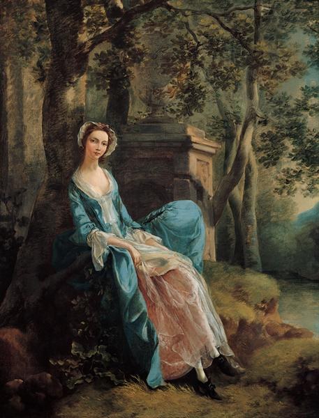 Портрет женщины (возможно, из семьи Ллойдов), c.1750